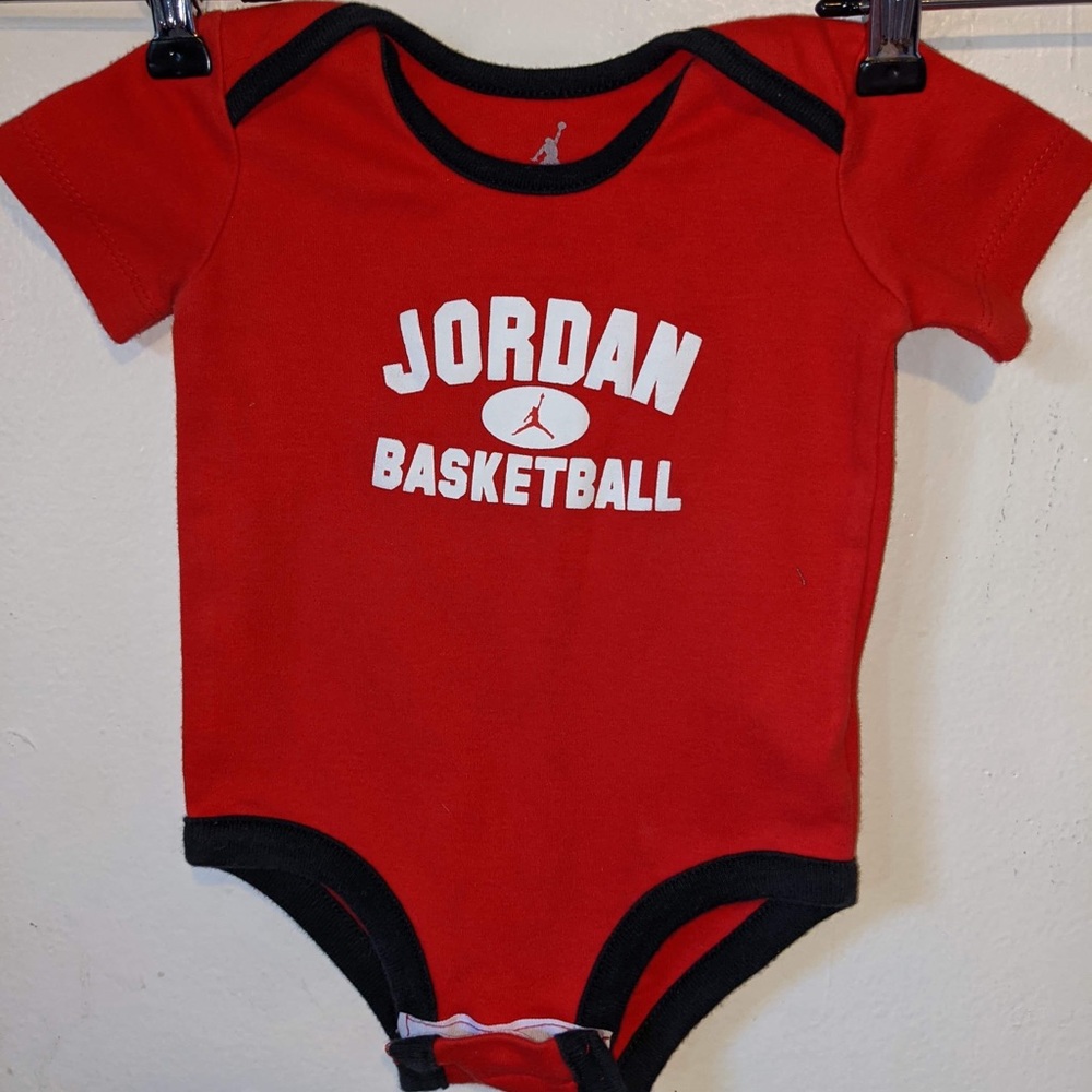 Jordan basketball onesie